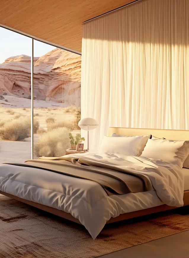 Bedroom render - Nayaam Sleep