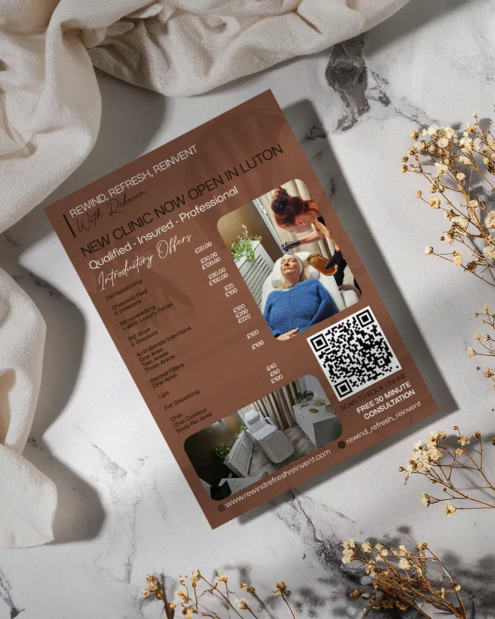 Opening flyer - Rewind, Refresh, Reinvent