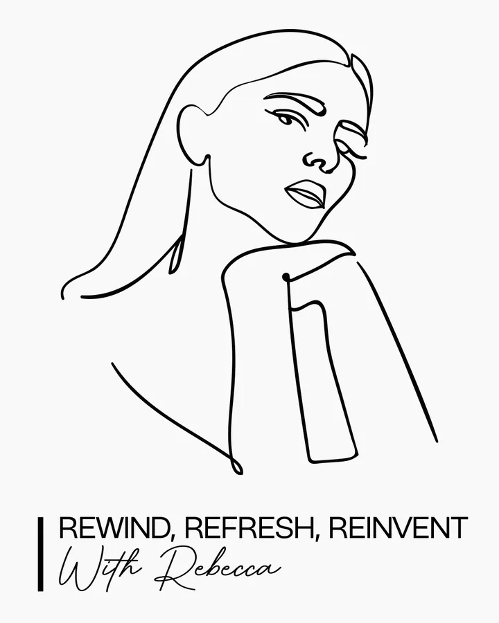Line-art identity - Rewind, Refresh, Reinvent